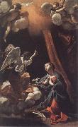 LANFRANCO, Giovanni Annunciation oil on canvas
